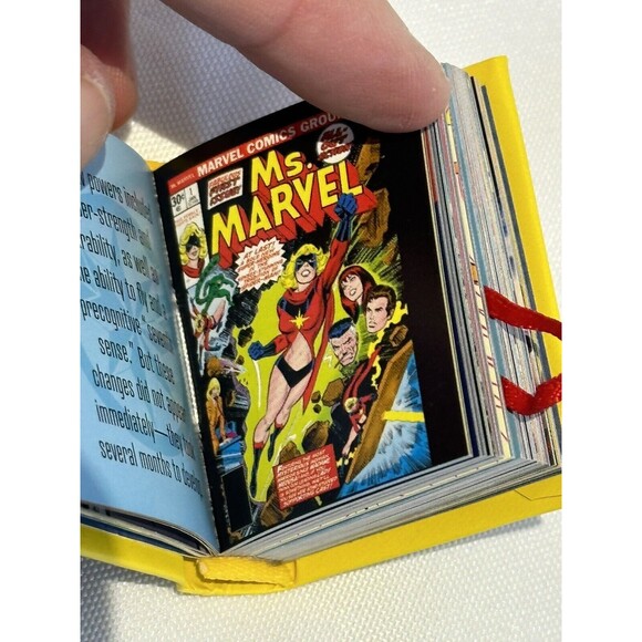 Captain Marvel : The Tiny Book of Earth's Mightiest Hero, Hardcover by Reed, … - Picture 8 of 10